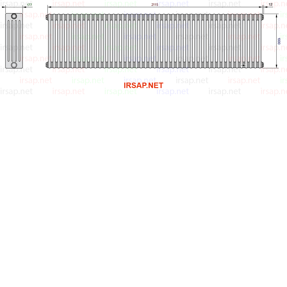 Радиатор IRSAP Tesi 51000/47 T14 CL 01